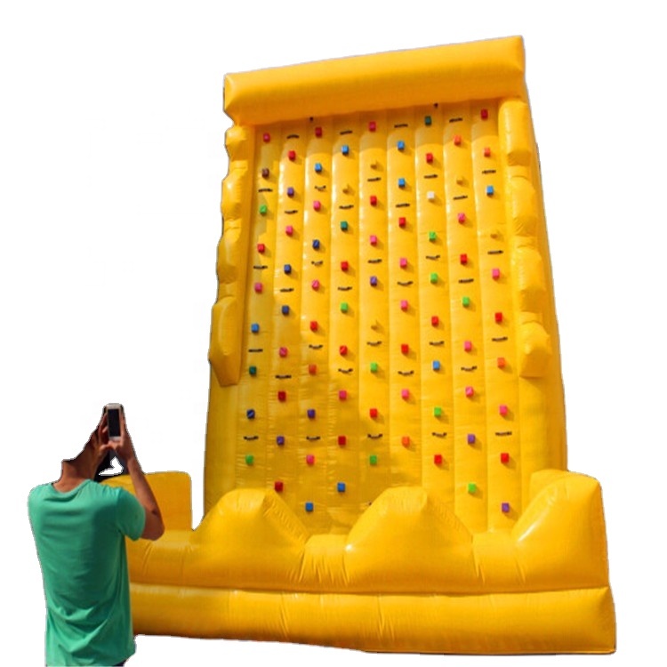 Kids Outdoor Climber - Inflatable Rock Climbing Wall, PVC Material