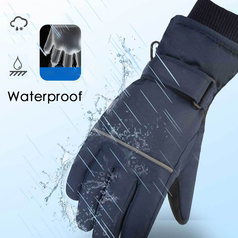 Waterproof Ski Gloves for Adul - Kids Outdoor Gloves recension och pris