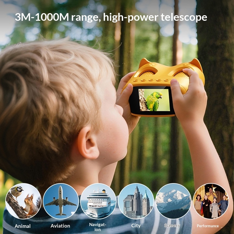 2-in-1 Educational Kids Binocu - Kids Outdoor Microscope recension och pris