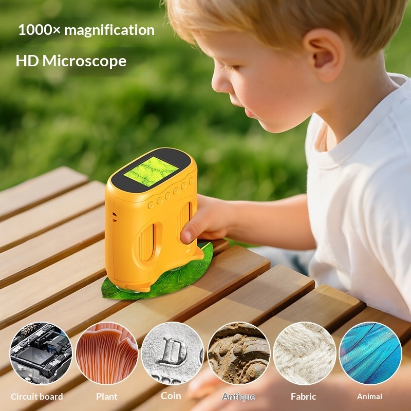 2-in-1 Educational Kids Binocu - Kids Outdoor Microscope recension och pris
