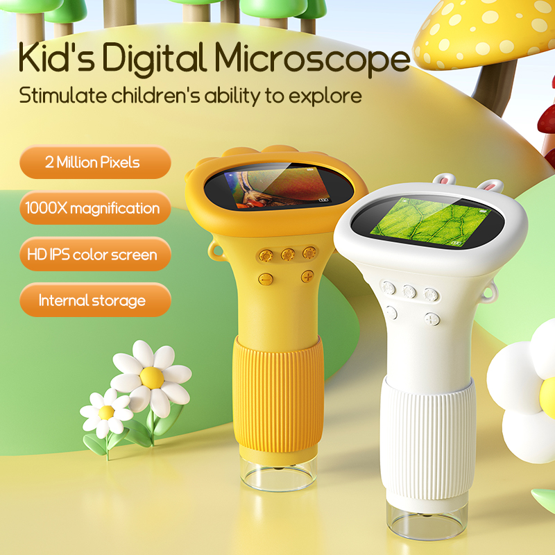 2.0 Inch Mini Pocket Microscop - Kids Outdoor Microscope recension och pris