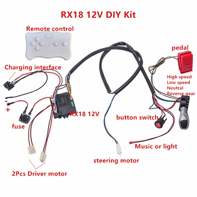 Child electric car DIY modifie - Kids Outdoor Car recension och pris