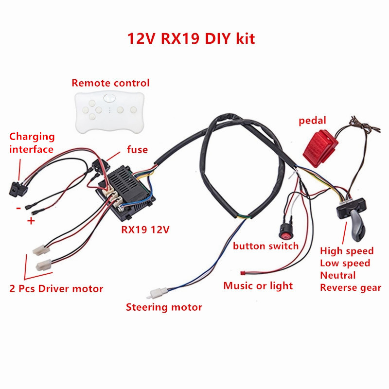 Child electric car DIY modifie - Kids Outdoor Car recension och pris