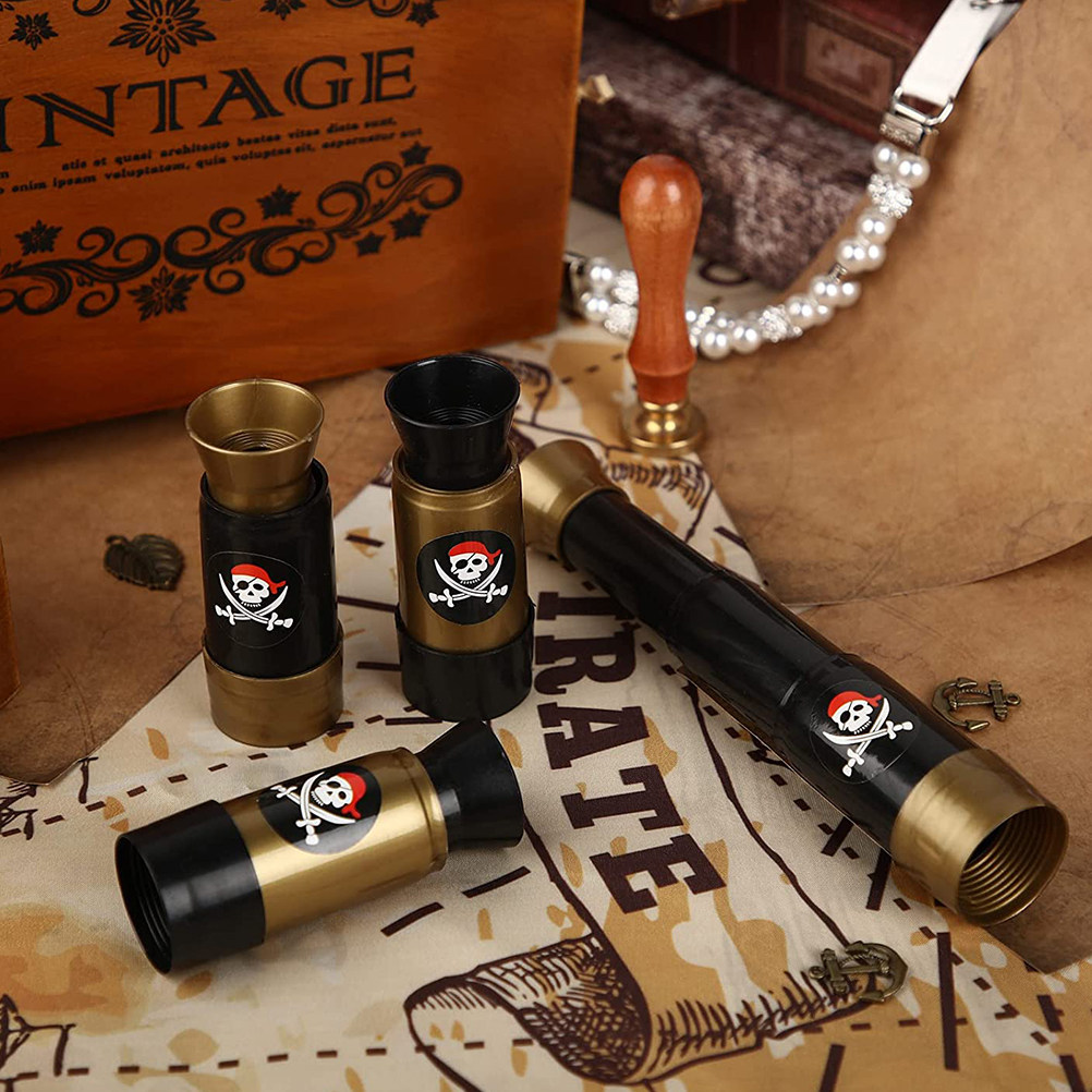 12Pcs Kids Pirate Telescope Se - Kids Outdoor Adventure Kit recension och pris