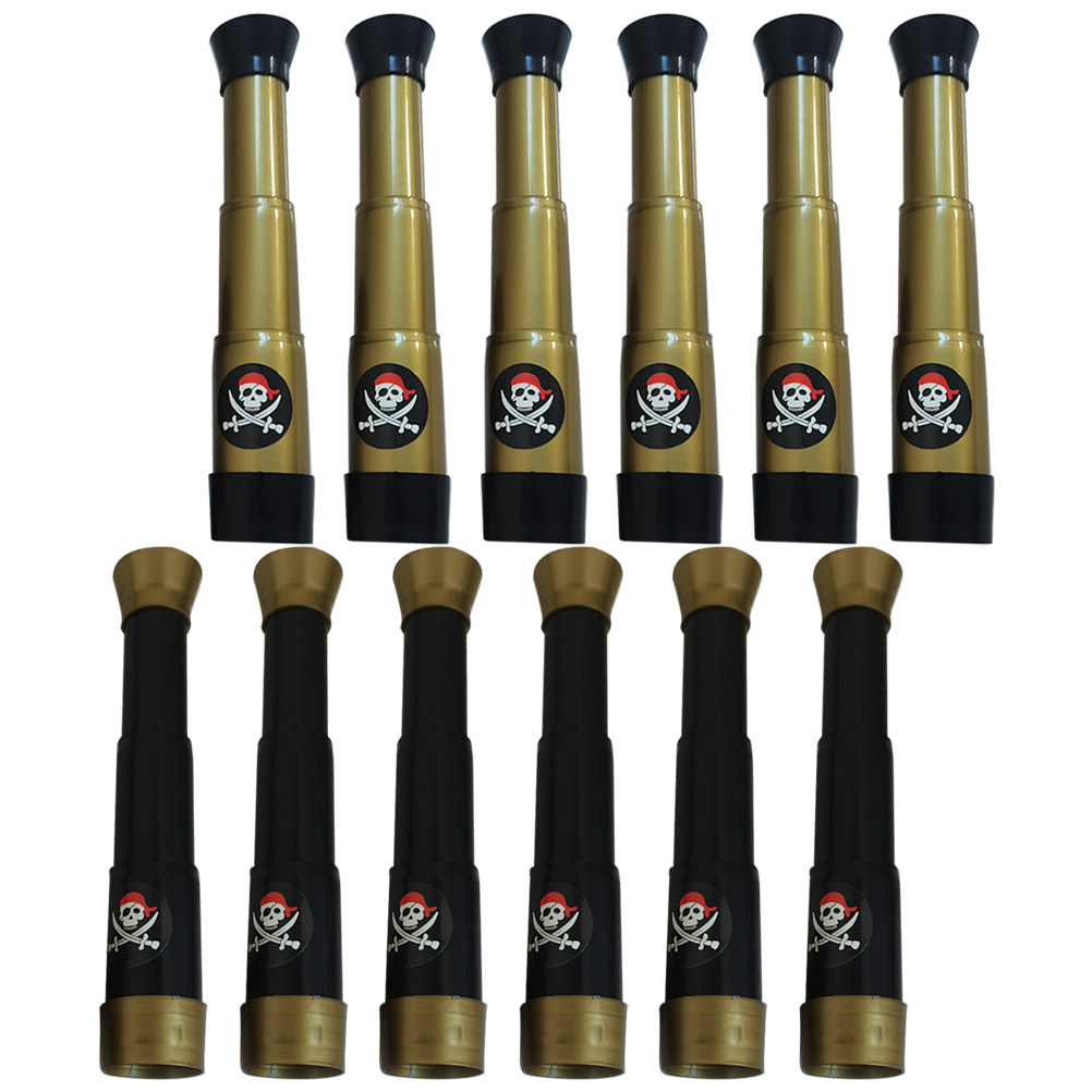 12Pcs Kids Pirate Telescope Se - Kids Outdoor Adventure Kit recension och pris