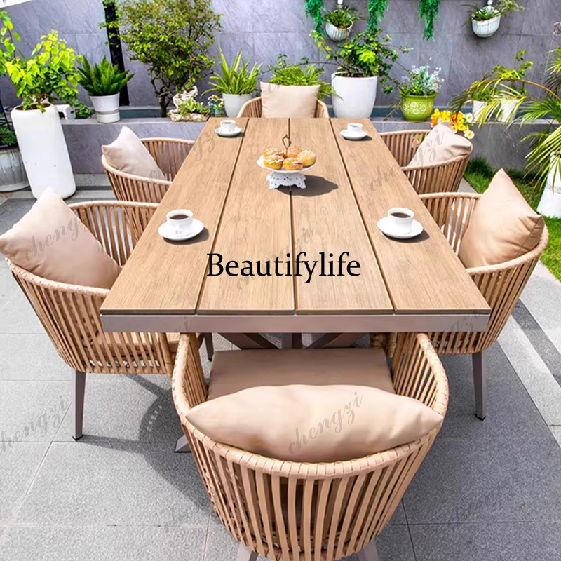 Outside Table Set Upholstery G - Kids Outdoor Wooden Table recension och pris