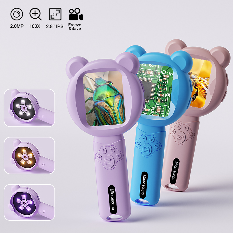Kids Digital Magnifier 2.8’’ S - Kids Outdoor Microscope recension och pris