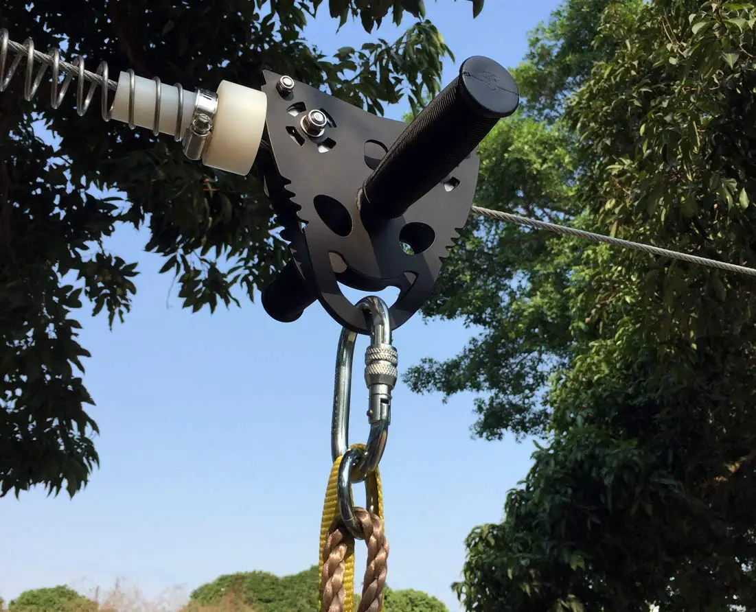 Upgraded 120ft Zip Line Kit fo - Kids Outdoor Adventure Kit recension och pris