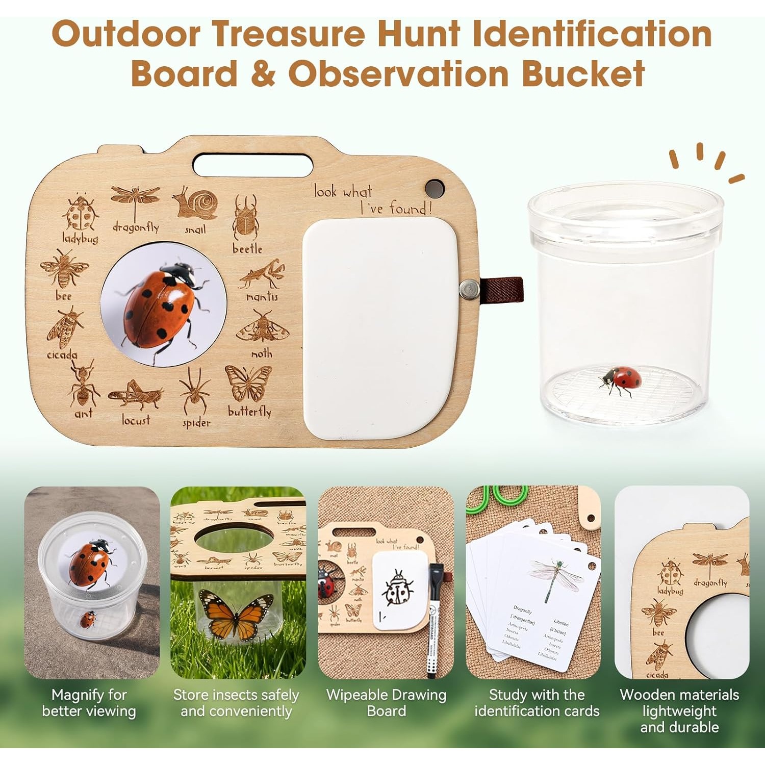 Bug Catcher Kit for Kids with  - Kids Outdoor Adventure Kit recension och pris