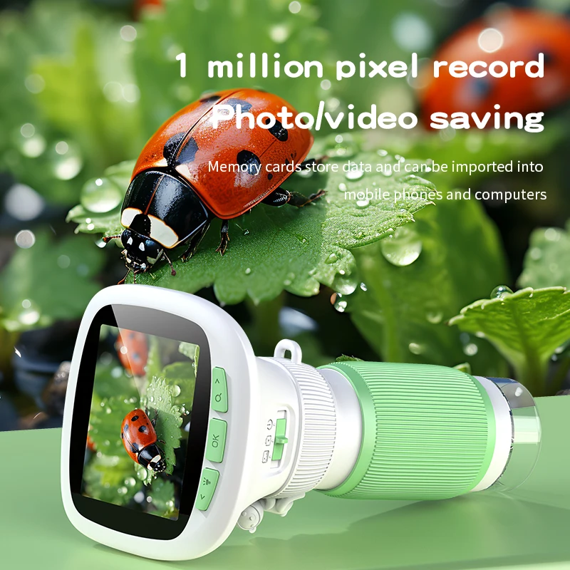 1000X Kids Handheld Microscope - Kids Outdoor Microscope recension och pris