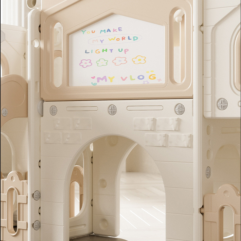 Double Slide Set Toddlers Indo - Kids Outdoor Climber recension och pris