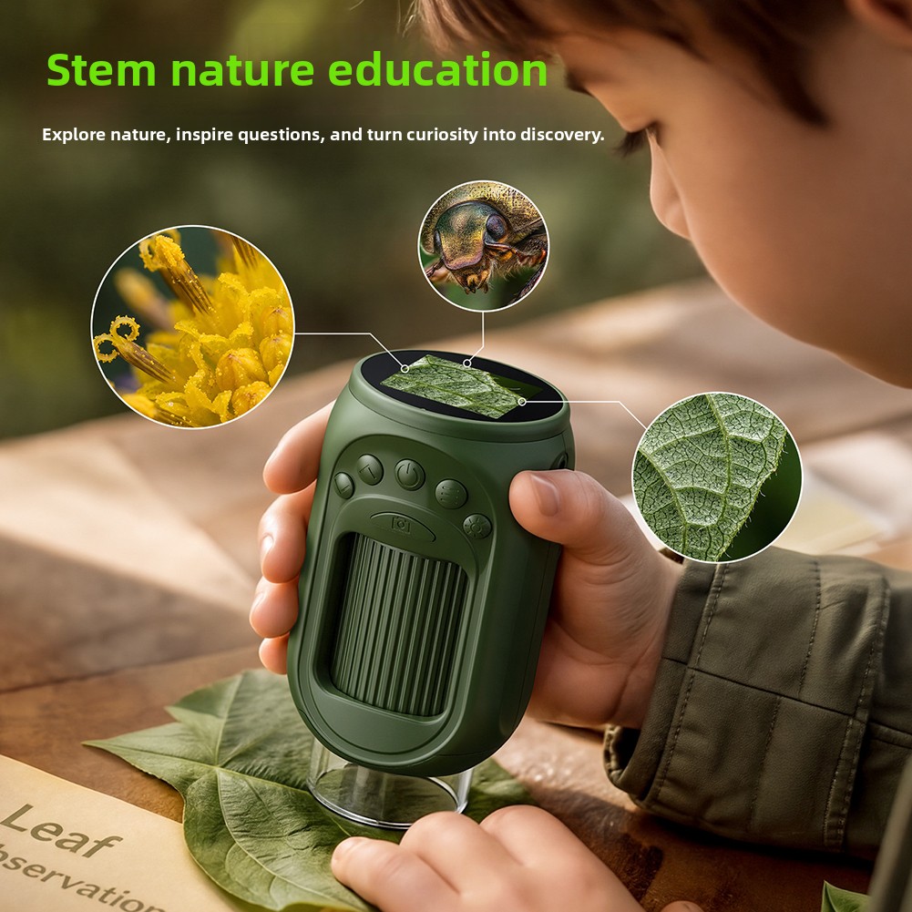 1000x Handheld Digital Microsc - Kids Outdoor Microscope recension och pris