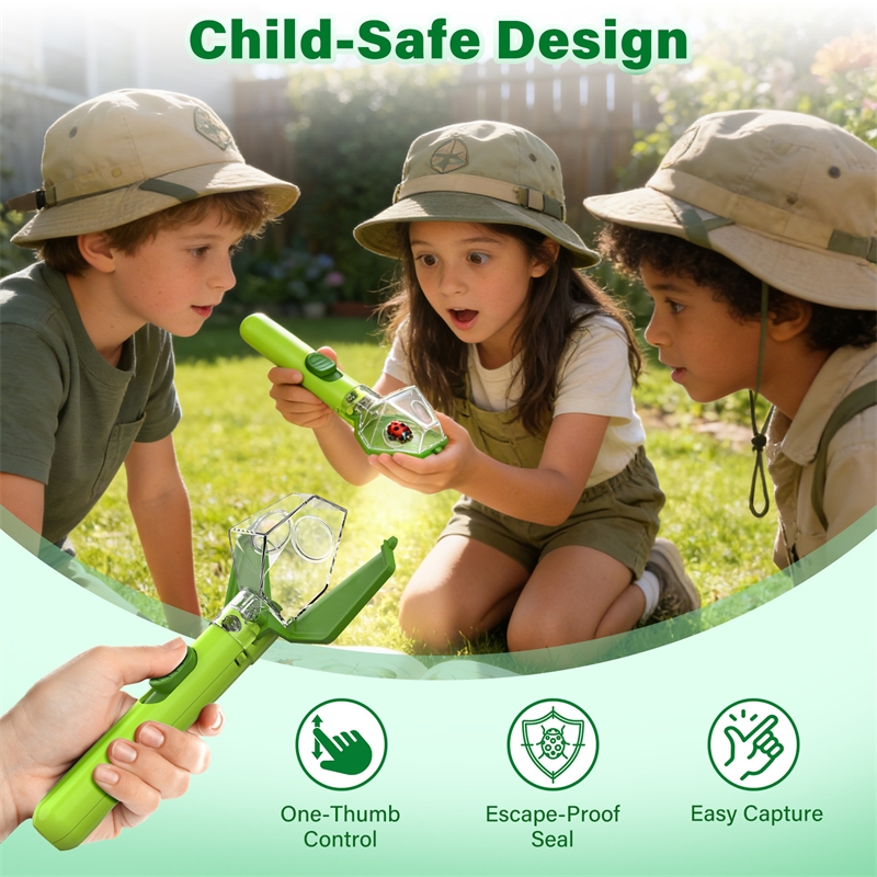 Kids Bug Catcher With 6X Magni - Kids Outdoor Adventure Kit recension och pris