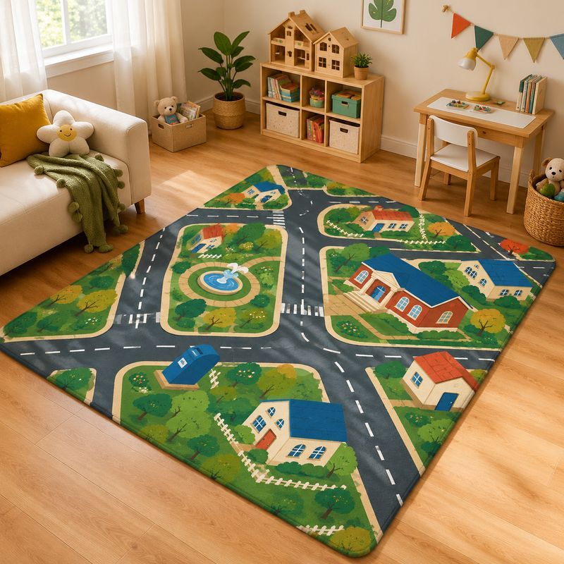 VIKAMA Kids Town Zoo Traffic P - Kids Outdoor Zoo recension och pris