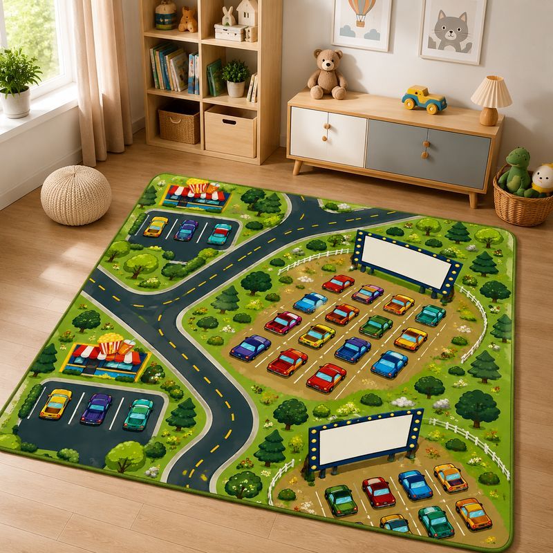 VIKAMA Kids Town Zoo Traffic P - Kids Outdoor Zoo recension och pris