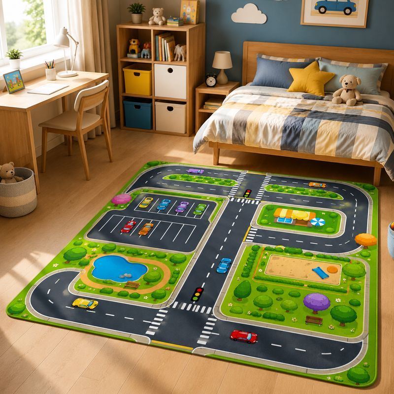 VIKAMA Kids Town Zoo Traffic P - Kids Outdoor Zoo recension och pris